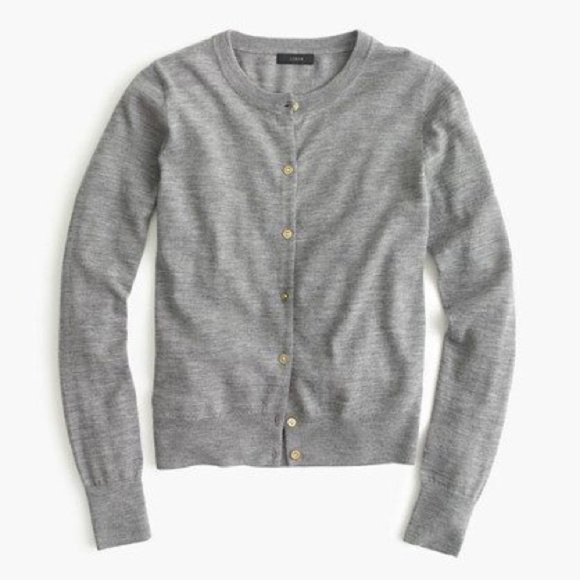 J Crew Jackie 0 Merino Cardigan E1342 